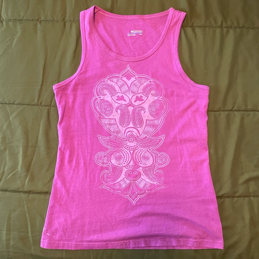 Columbia Women’s Pink Tank Top / Medium